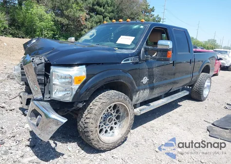 2016 Ford F-250 Lariat z USA, uszkodzony, nr VIN 1FT7W2BT2GEB59082